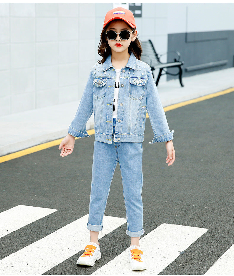 Girls Denim Jacket Children