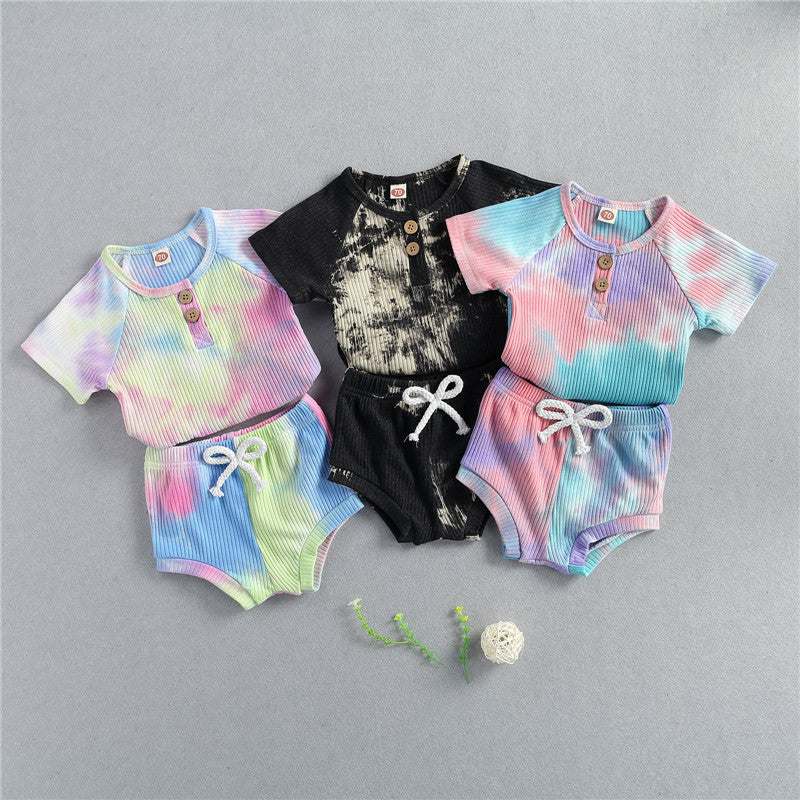 Baby Summer Tie Dyed Clothing