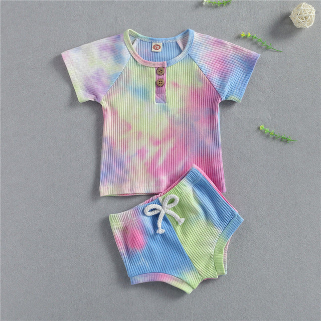 Baby Summer Tie Dyed Clothing