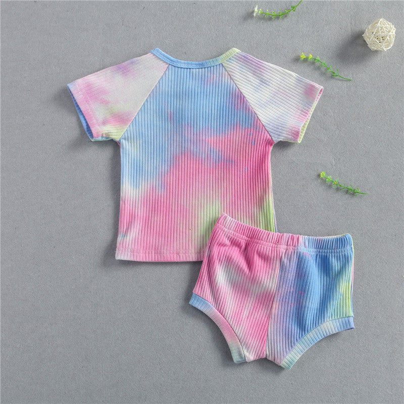 Baby Summer Tie Dyed Clothing