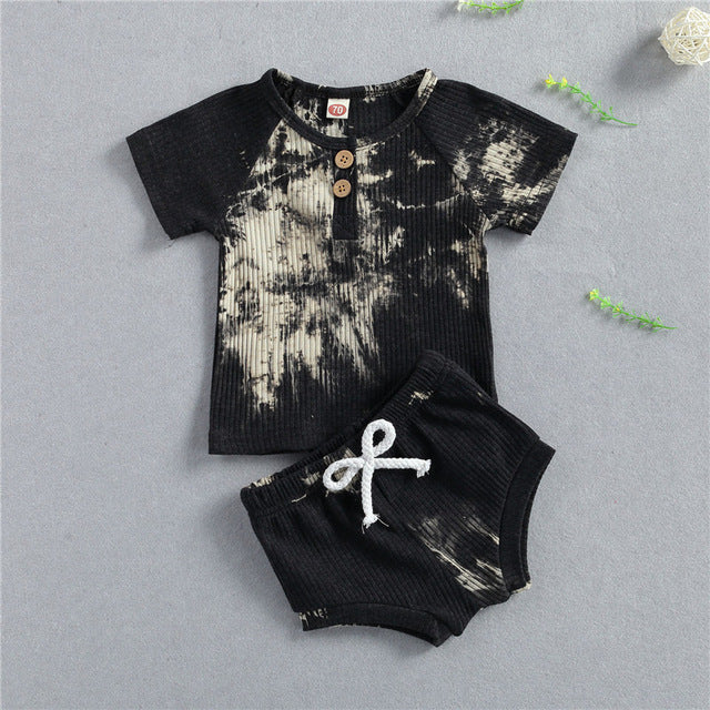 Baby Summer Tie Dyed Clothing