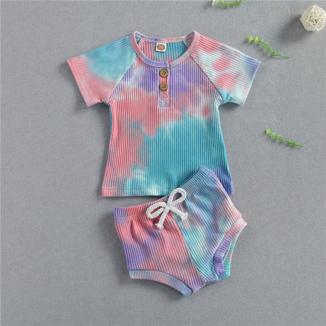 Baby Summer Tie Dyed Clothing