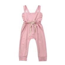 Baby Toddler Kid Girls Pants Romper Overalls