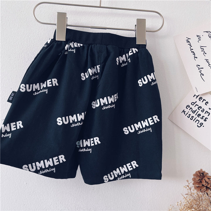 Children's Wear Boys' Trousers Kids' Casual Trousers New Summer Style