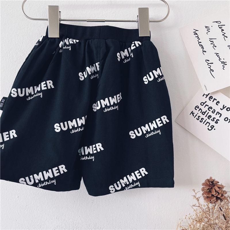 Children's Wear Boys' Trousers Kids' Casual Trousers New Summer Style