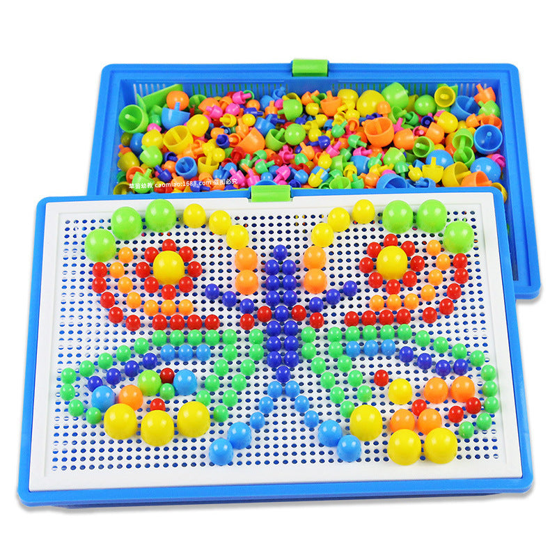 Puzzle Mushroom Ding Board Toy