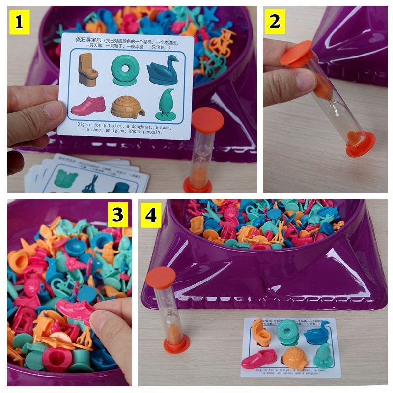 Kindergarten puzzle board game