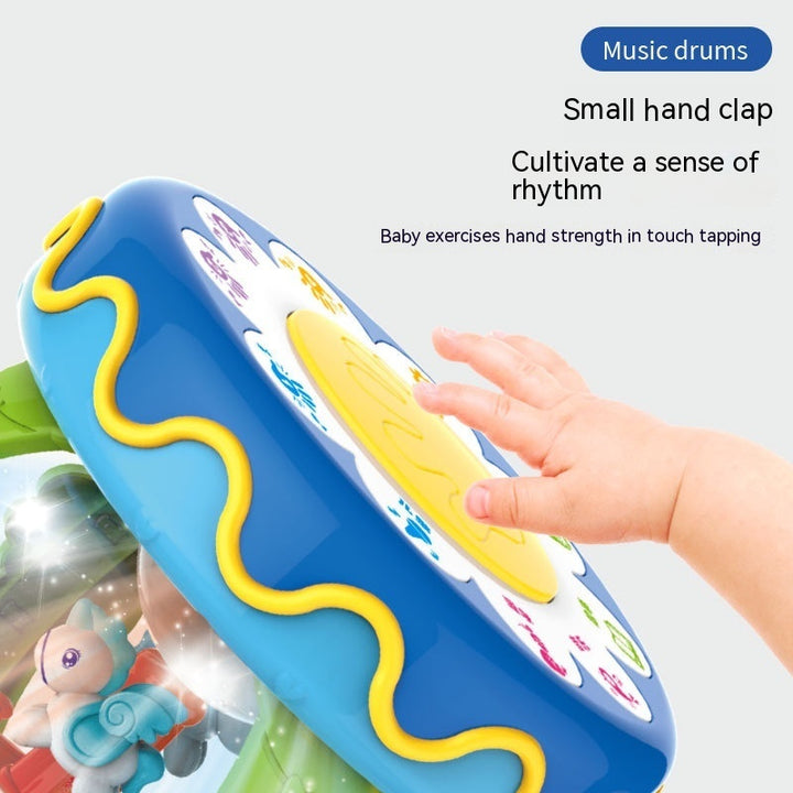 Children's Multifunctional Music Drum Luminous Enlightenment Early Education Musical Instrument