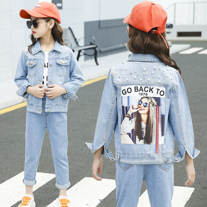 Girls Denim Jacket Children