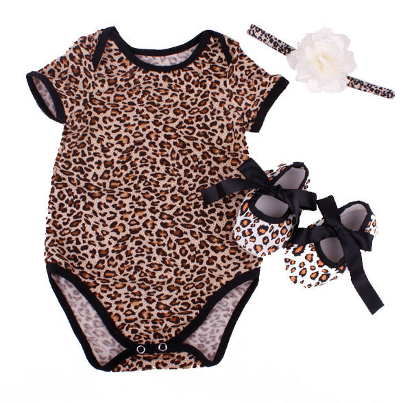 One-piece Romper Baby And Toddler Short Sleeve Triangle Climb