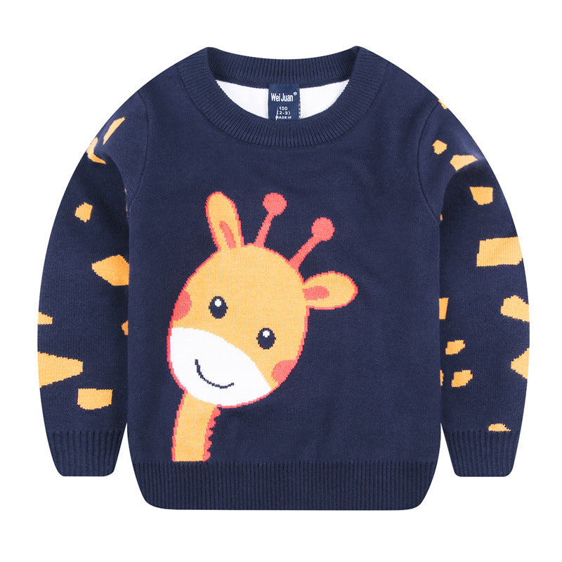 Children cartoon sweater