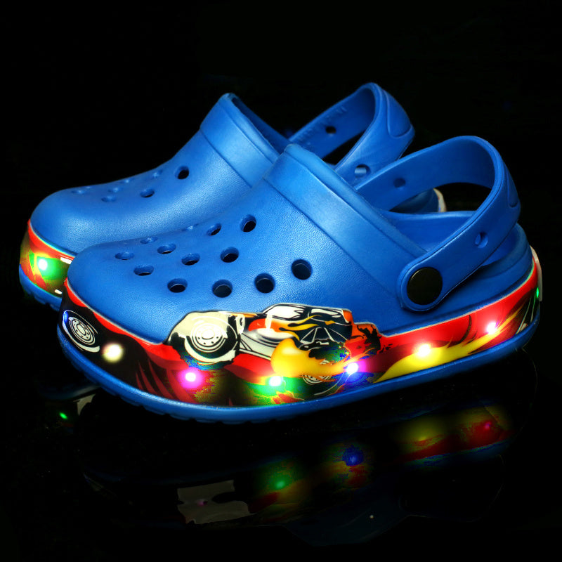 led luminous children sandals