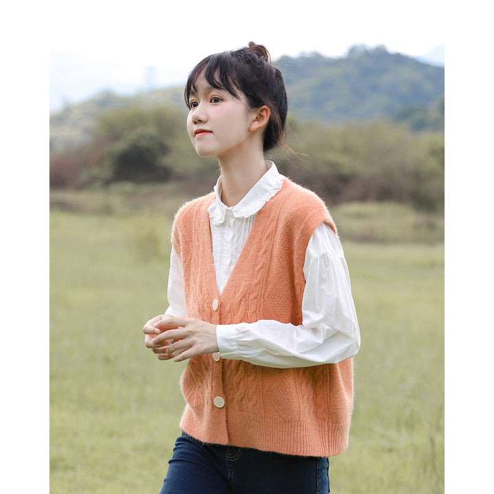 Cardigan Vest Coat Women's Outerwear