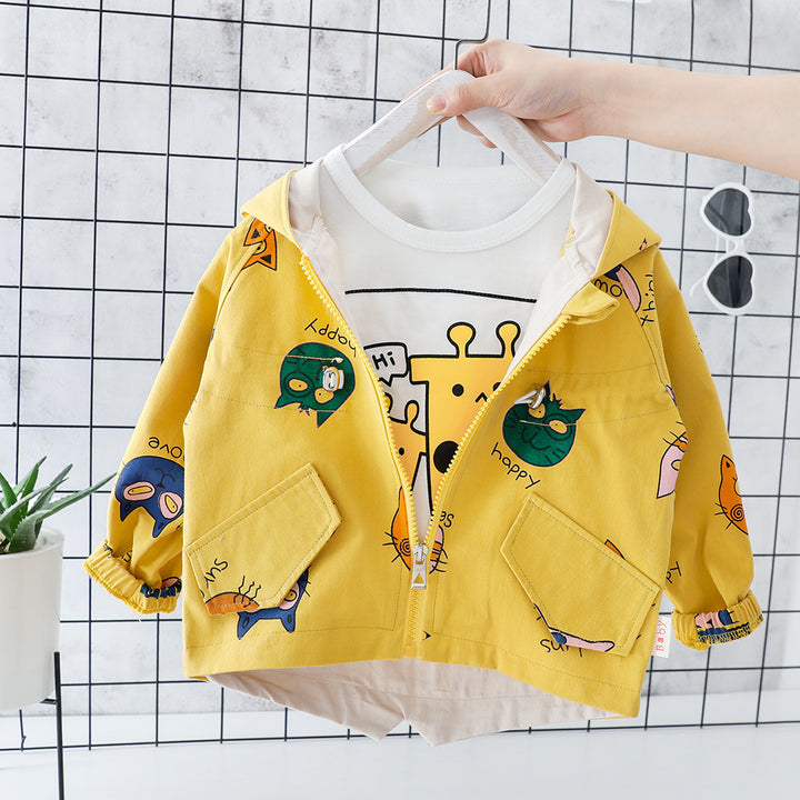 Radish printed children jacket