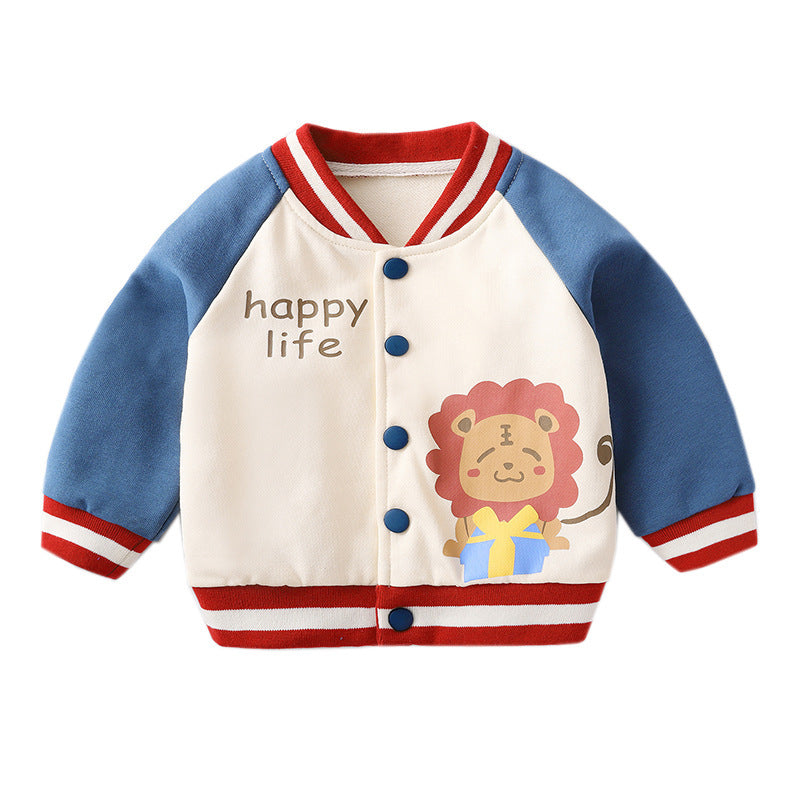 Baby Jacket Spring And Autumn Clothes, Toddler Jacket, Boys' Clothes