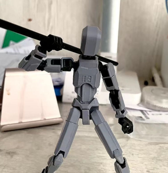 2.0 3D Printed Mannequin Dummy Action Model