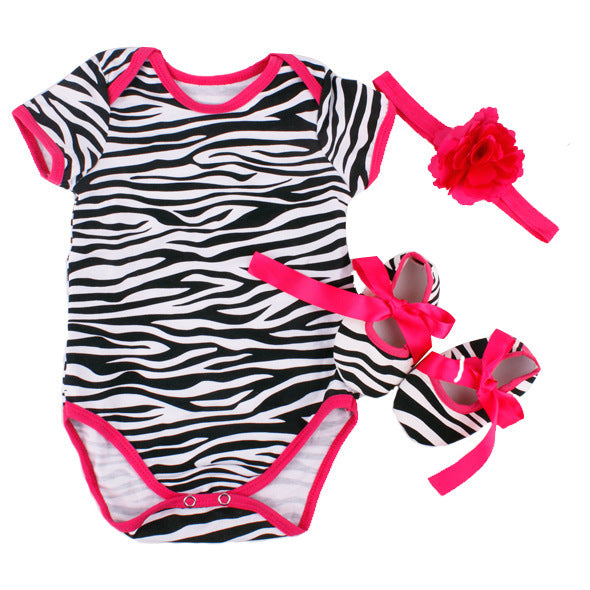 One-piece Romper Baby And Toddler Short Sleeve Triangle Climb