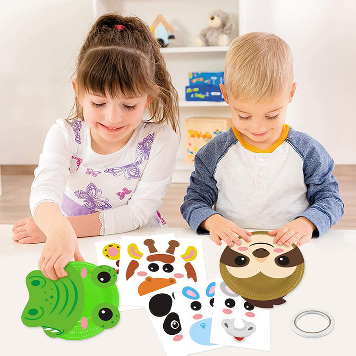 Animal Paper Plate Arts And Crafts Kit