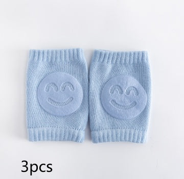 Summer Terry Baby Socks Toddler Crawling Knee Pads