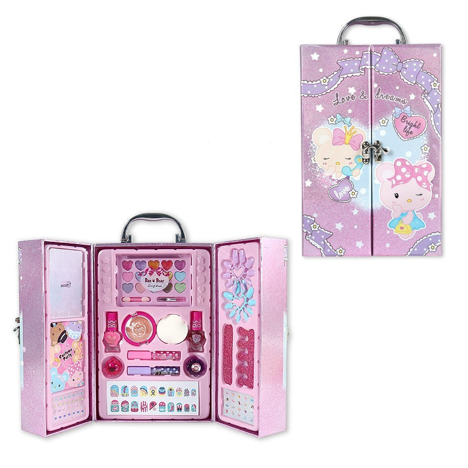 Kids' Playhouse Cosmetics Set Makeup Set Lipstick Girls' Princess Toy