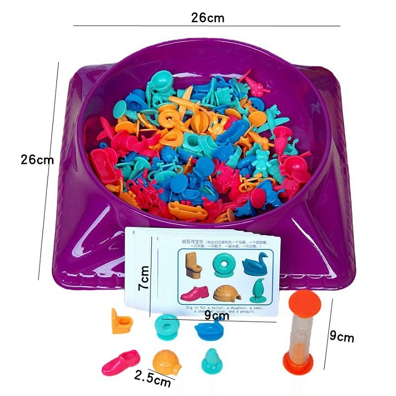 Kindergarten puzzle board game