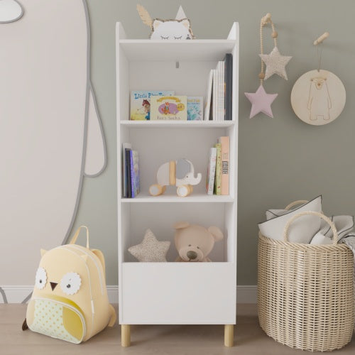 Kids 4-Tier Bookcase