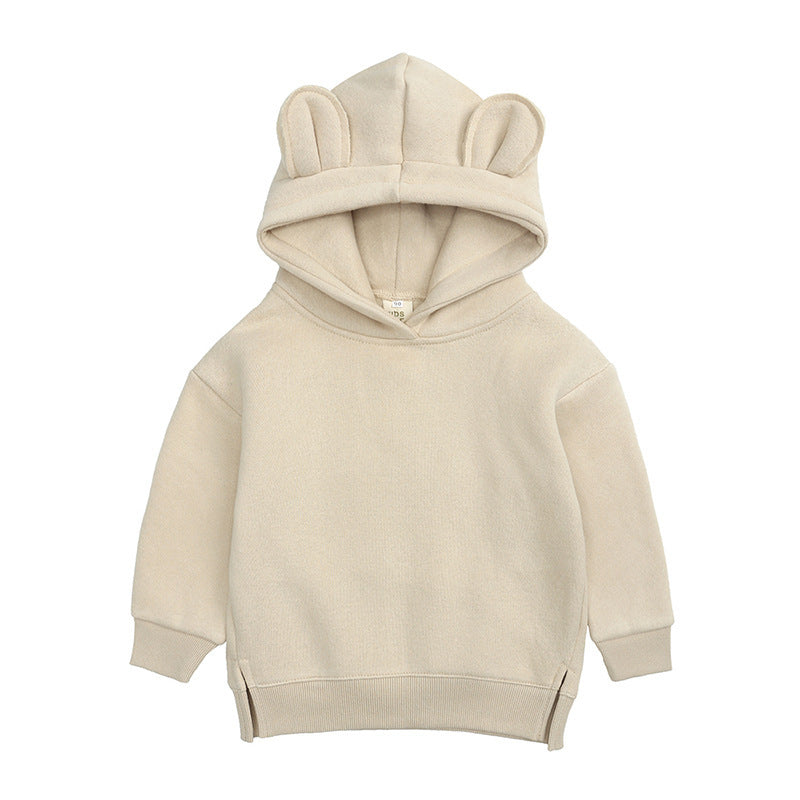 New Boys And Girls Fleece Sweater Coat