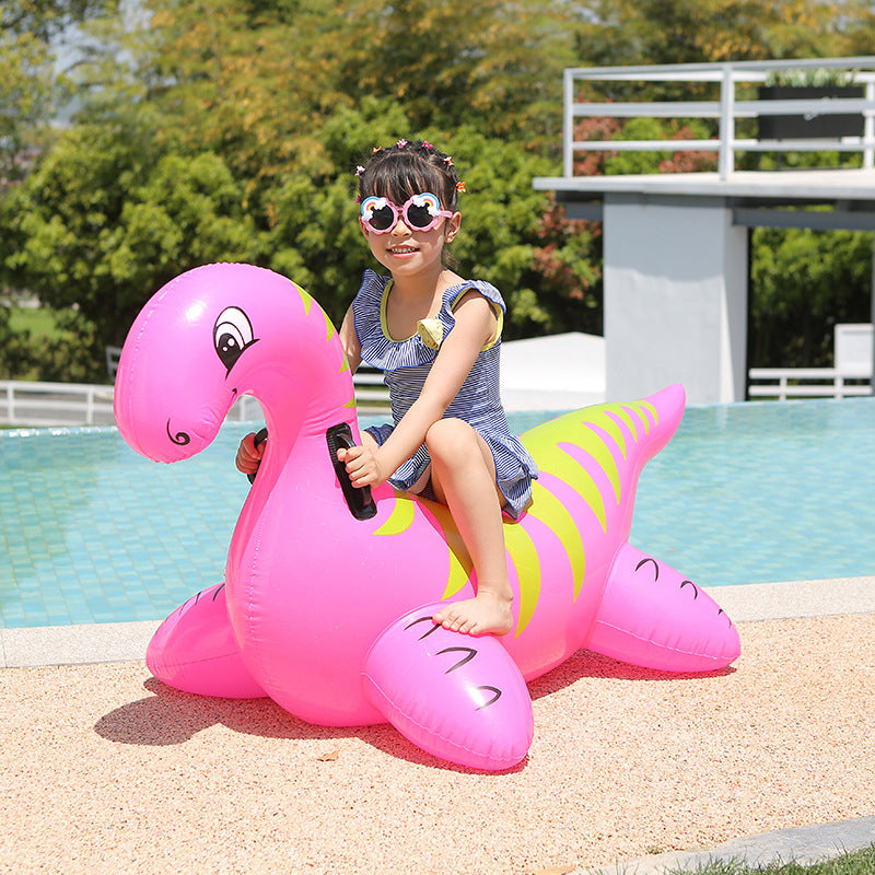 Children's Inflatable Ride Cartoon Water Park Floating Bed Surfing Water Toys