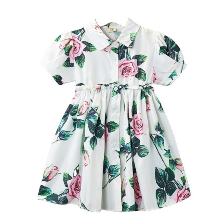 Flower Dress Princess Dress Children's Wear