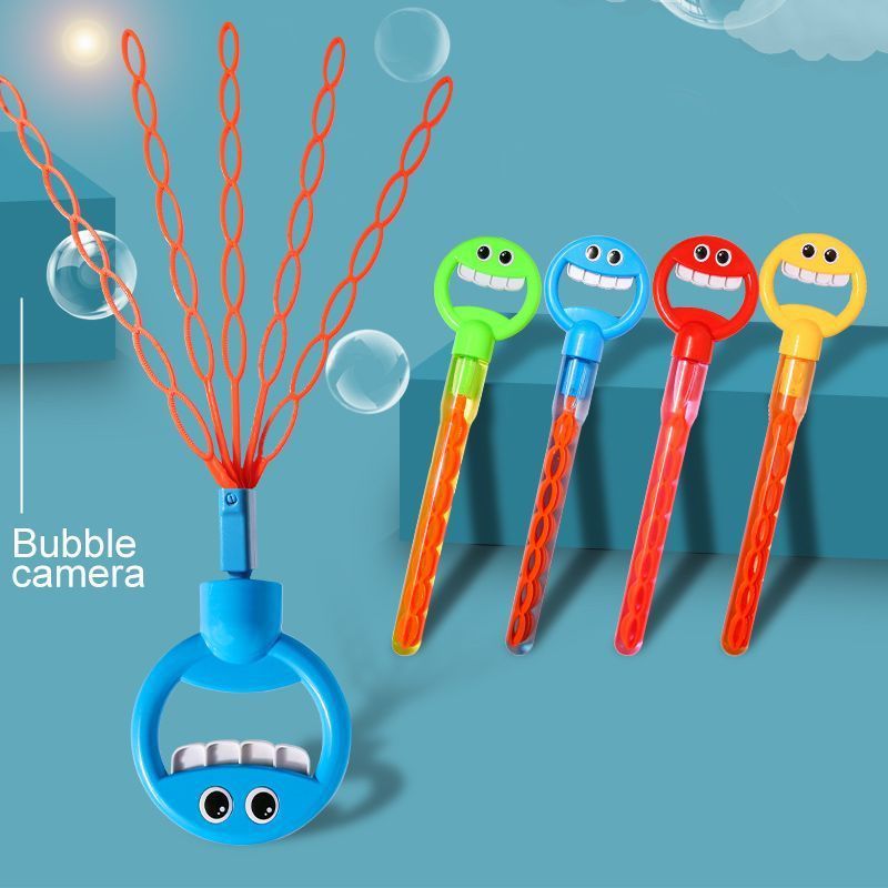 Holding Bubble Machine Outdoor Toys For Boys And Girls