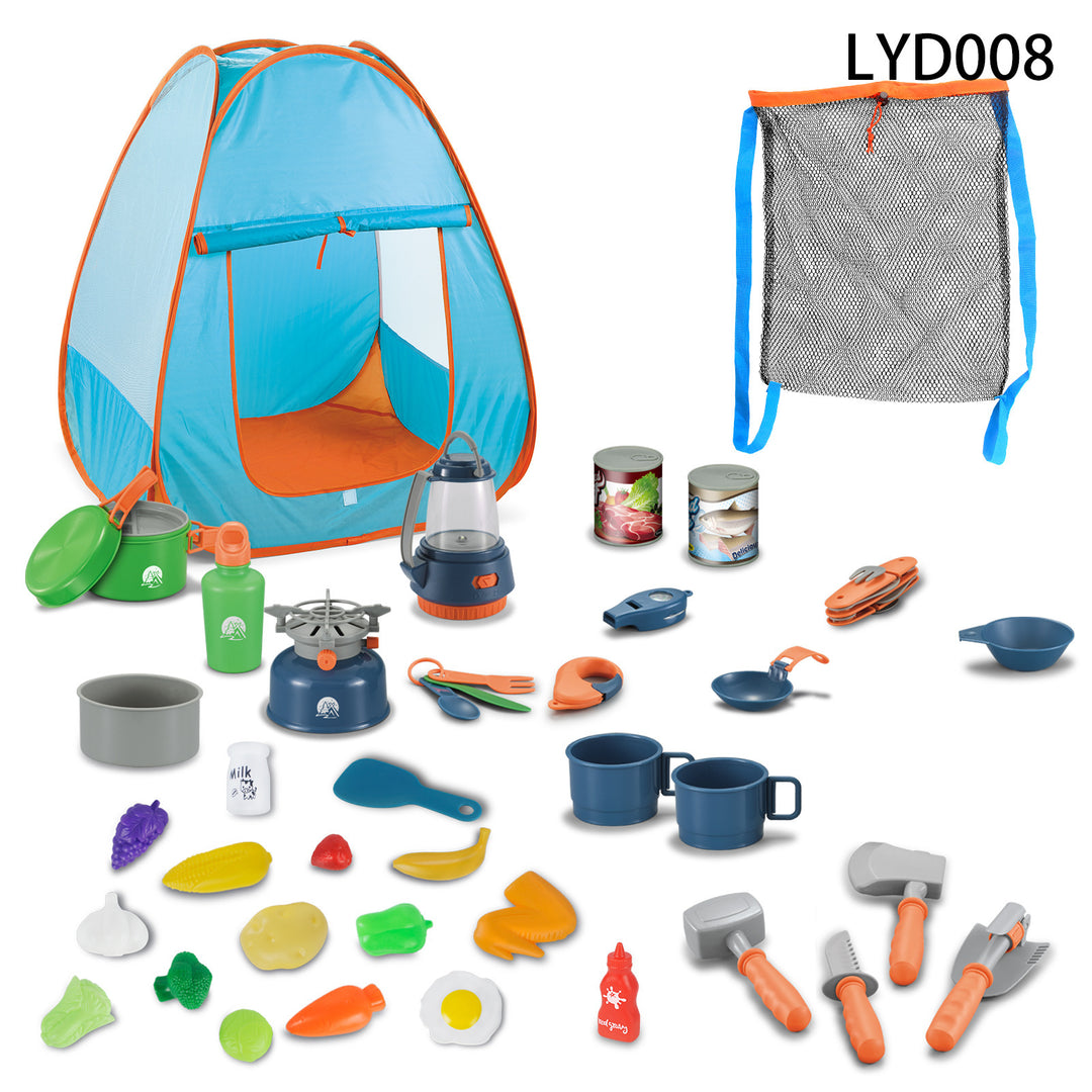 Children's Simulation Camping Tent Play House Toys Outdoor