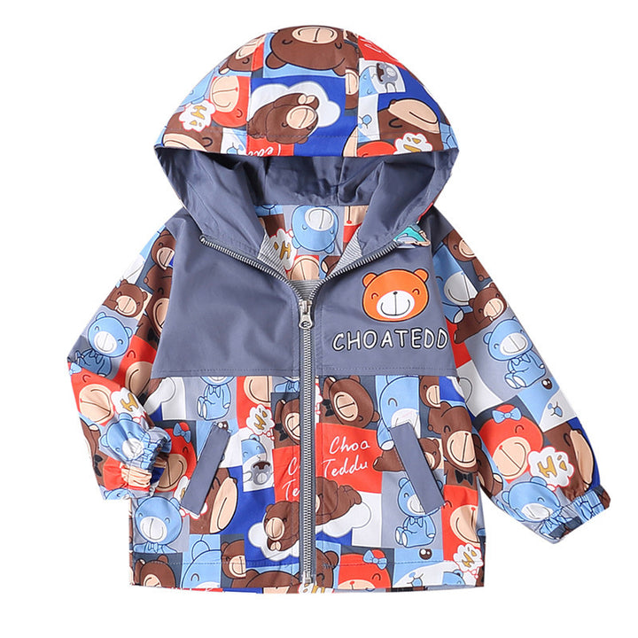 Boys And Girls Korean Style Trendy Small And Medium Children's Jackets Baby Autumn Clothes