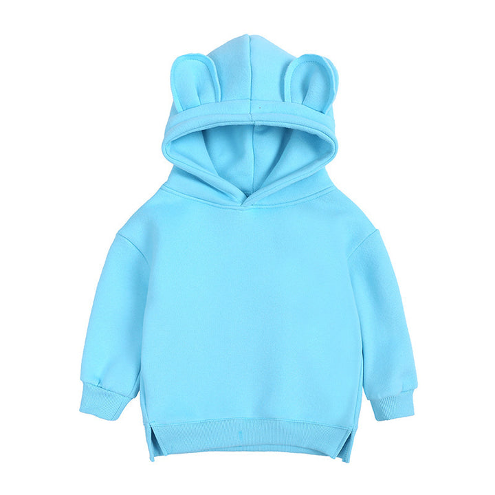 New Boys And Girls Fleece Sweater Coat