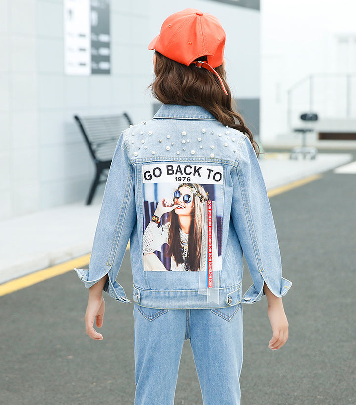 Girls Denim Jacket Children